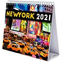 Los mejores  - ERIK - Calendario de Escritorio 2021 New York- 17x20 cm